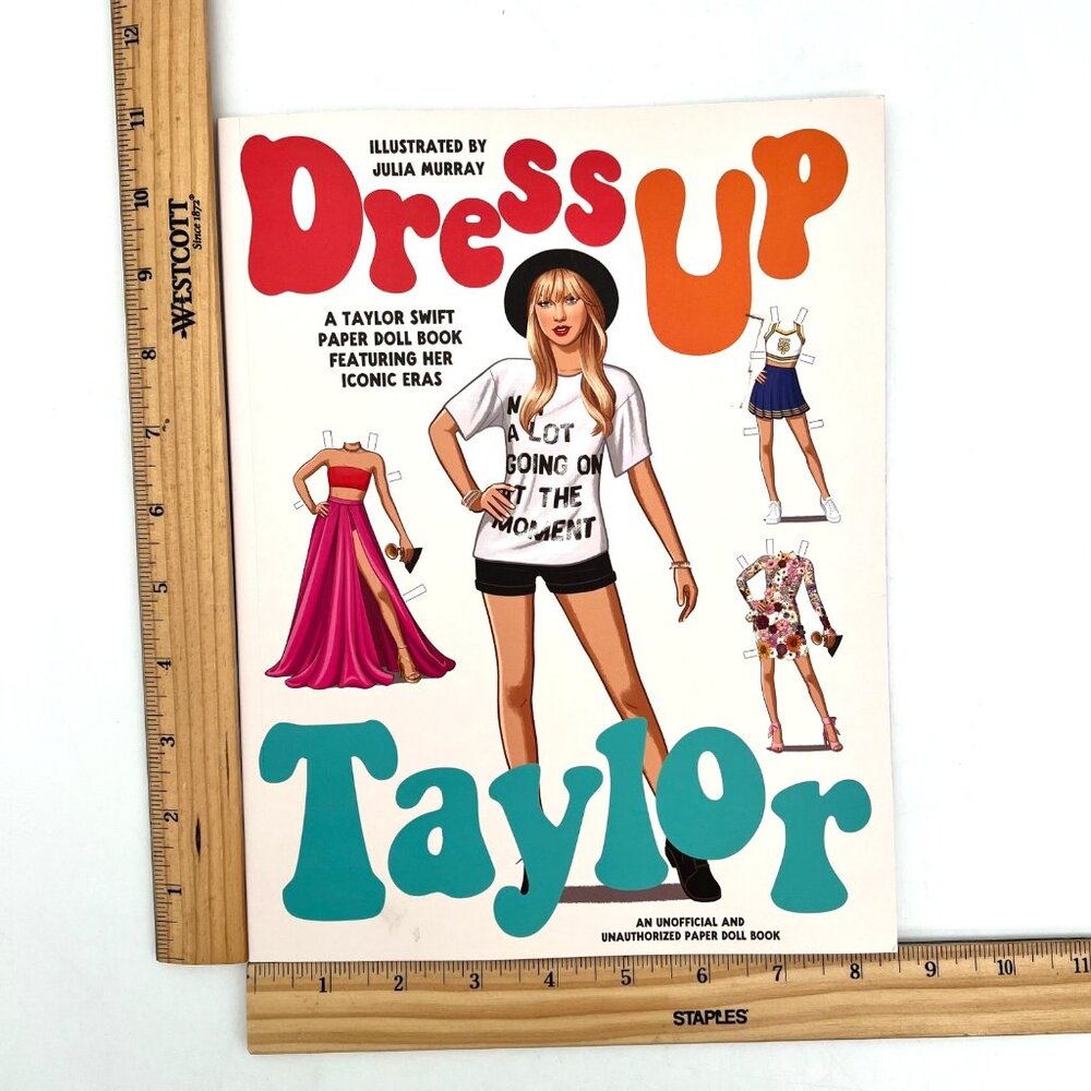 Taylor Swift Paper Doll Dress Up Book Featuring Her Iconic Eras for Swifties - Picture 7 of 10